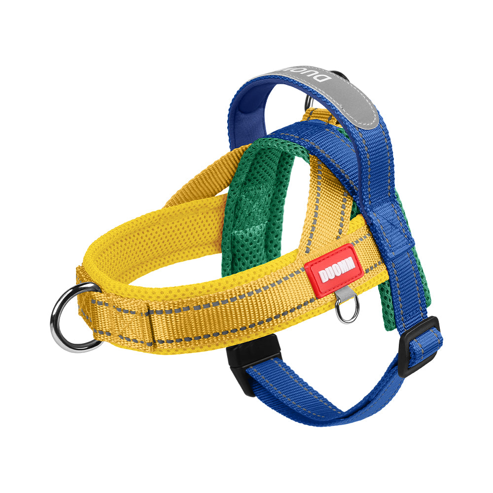 Tri-Color Dog Harness