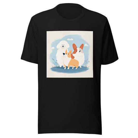 Paw-sitive Vibes: Adorable Dog Trio