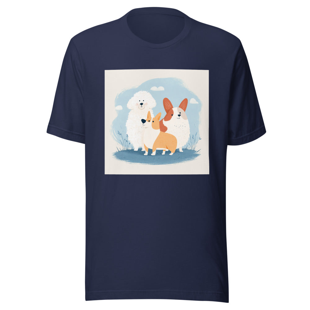 Paw-sitive Vibes: Adorable Dog Trio