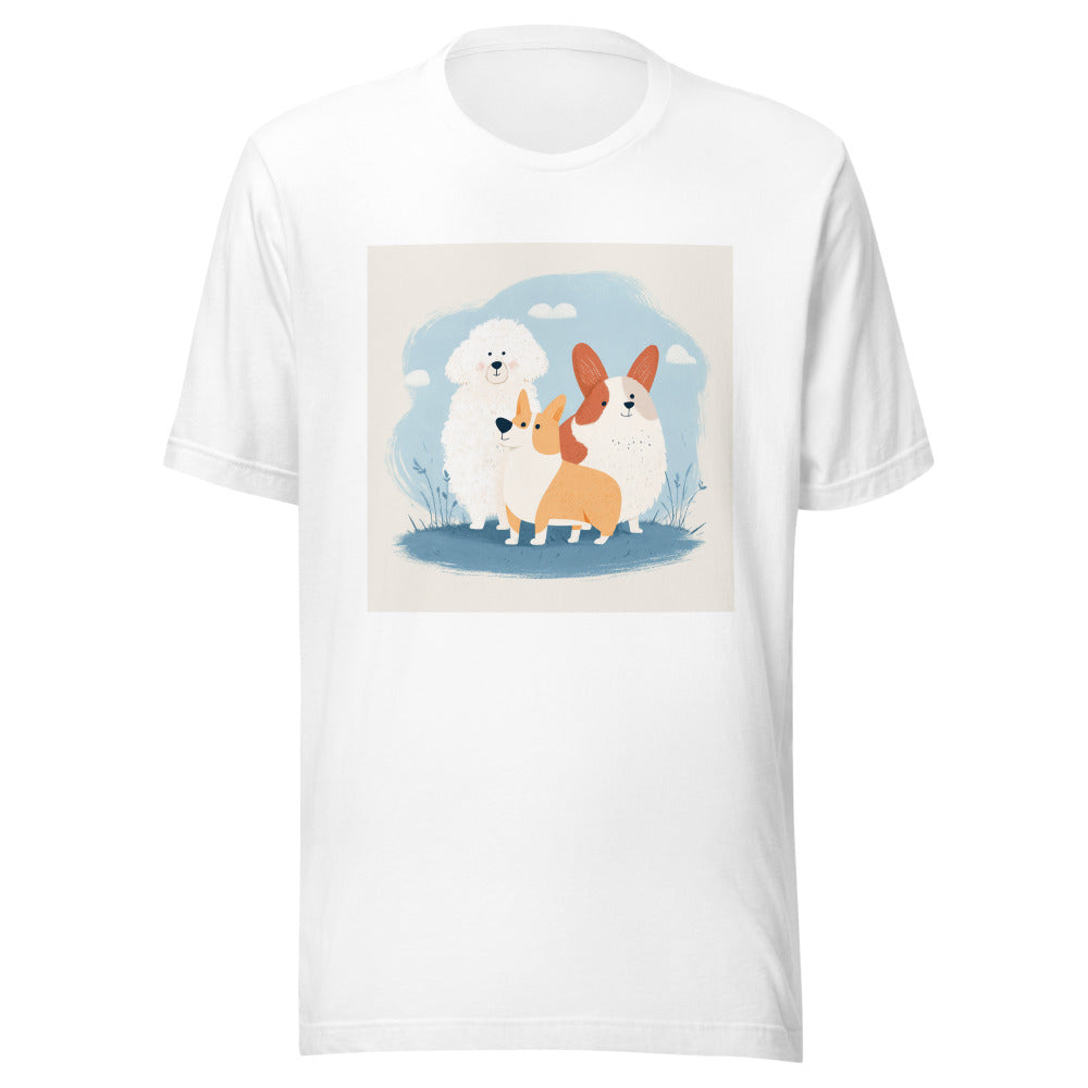 Paw-sitive Vibes: Adorable Dog Trio